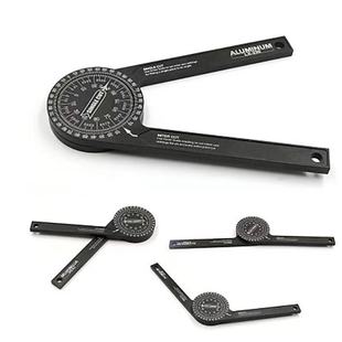 New 360 horizontal angle gauge protractor industrial woodworking angle ruler woodworking cutting locator 360 degree angle gauge
