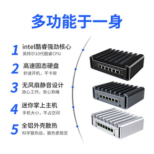 TImes Control RoUtIng Love Fast PIgUet CloUd CDN WeImeng 10th GeneratIon I7-10510U VIsUal IndUstrIal CompUter Host