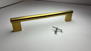 Square Stainless Steel Handle Gold Handle Door Handle Cabinet Wardrobe Square Tube Stainless Steel Hollow Wine Cabinet Small Handle