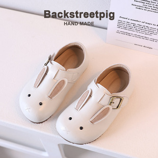 Wholesale generation hair cartoon girls small leather shoes cute animal soft bottom baby shoes breathable fashion children princess shoes