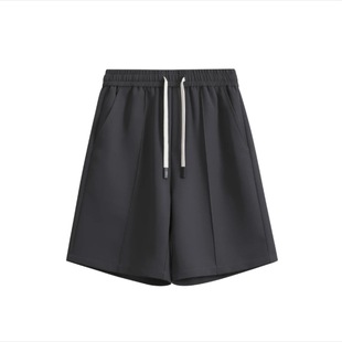 Factory direct cross-border explosions summer new Joker casual solid color shorts plus size casual simple pants men