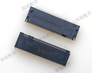 LOTES NGFF M.2 KEY Слот M-типа SSD гнездо 67P гнездо H2.0 4 + 5 контактов