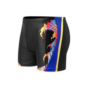 Swimming Trunks Men's Anti-embarrassment Boxer Men's Swimming Trunks Summer 2021 New Quick-drying Large Size Hot Spring Professional Swimming Equipment