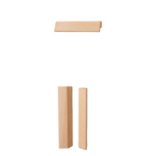 7 Character Minimalist Wardrobe Wood Grain Solid Wood Handle Furniture Japanese Style Log Style Drawer Cabinet Door Cabinet Door Wooden Handle