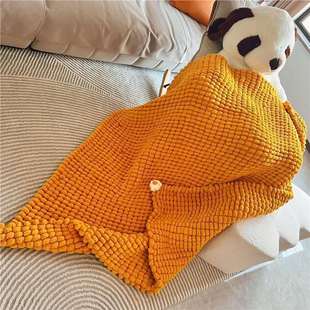 Ball Line Encryption Blanket diy Blanket Blanket Woven Blanket Hook Cushion Thick Wool Thick Wool Handmade Gift for Women
