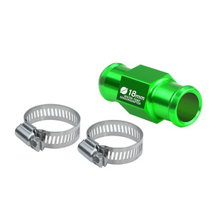 Motorcycle modification accessories modification CNC water thermometer induction tee pipe connector adapter suitable for Yama