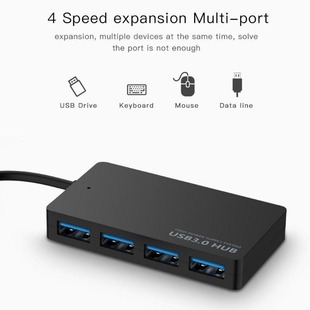 Тонкий 4 порта USB 3.0HUB концентратор делитель typecusbhub один перетащить четыре USB удлинителя док-станция