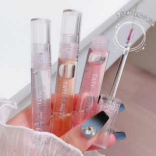 Li Jiaxiao lip oil uuny transparent glossy lip gloss female moisturizing lip glaze mirror doodle glass lip gloss student