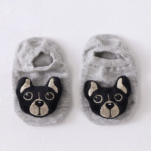[ins Wind] summer baby floor socks non-slip early childhood doll socks boat Socks spring and autumn baby socks 0-1