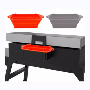 Cross-border New Silicone Oven Tool Pad Environmentally Friendly Oil Box blackstone Blackstone Barbecue Oven Anti-slip Side Rack