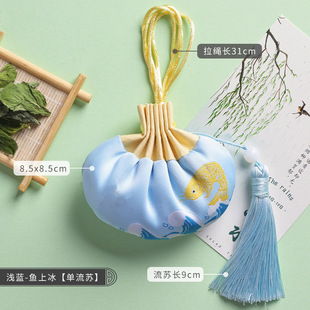 Dragon Boat Festival sachet brocade sachet empty sachet sachet portable ancient style car pendant Dragon Boat Festival court bag