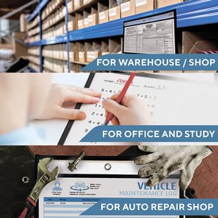 Jobticketholders Full Black Border 12 &amp; Quot;X10 &amp; Quot; Horizontal Pvc Transparent Car