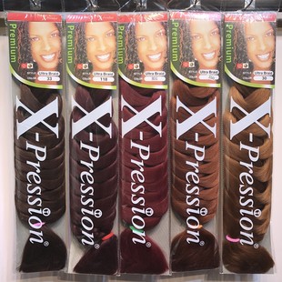 Foreign trade Africa XP big braids dirty braids braids crochet hair a bunch of long hair replacement chemical fiber high temperature silk wholesale