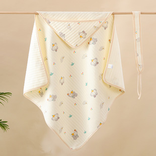 Pure cotton newborn baby bag single bag towel delivery room just born spring and autumn summer thin baby supplies swaddling