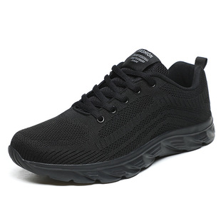 Running Shoes Men's 2024 Spring New Lightweight Running Shoes Non-slip Soft Bottom Breathable Mesh Shoes Shock Absorption Casual Sports Men's Shoes