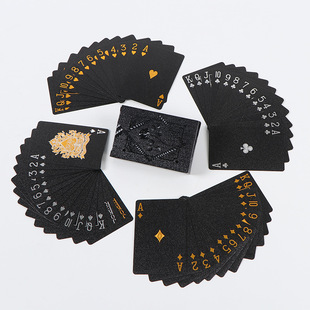 Трансграничная спотовая золотая фольга игральные карты Toho Golden Rose Plastic утолщение водонепроницаемые игровые карты игральные карты