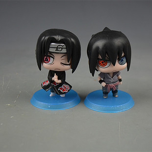 Naruto Hand-made Model Ornaments Doll Blind Box Chattering Internet Celebrant Toy Naruto Skunk Sasuke Anime Student q