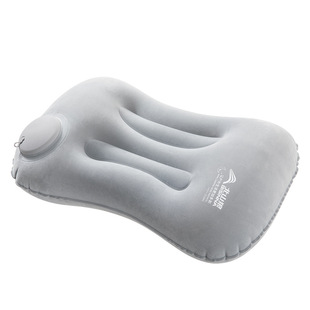 Beishan Wolf Inflatable Pillow Outdoor Camping Travel Artifact Car Portable Folding Pillow Nap Waist Pillow Cushion