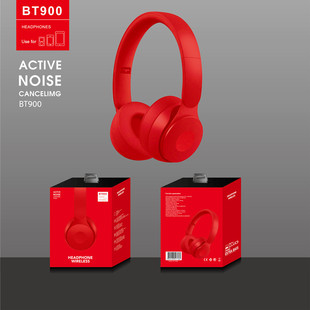 Производители поставляют гарнитуру BT900 беспроводной Bluetooth бас-вызов внешней торговли трансграничные складные взрывы H