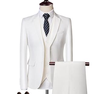 Grass Green Suit Three-Piece Suit Men's Super plus size Studio Wedding Dress suit Orchestra Performance Annual Meeting MC Suit