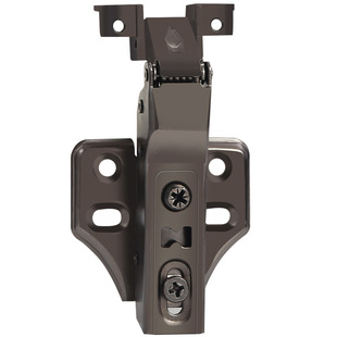 Cold rolled steel plated bottom copper aluminum frame hinge damping buffer narrow frame wine cabinet minimalist glass cabinet door hinge wholesale