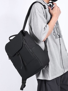 Cross-border Explosive Backpack Men's Casual Backpack Large Capacity Computer Bag European and American Light Luxury Trendy Fashion Travel Bag