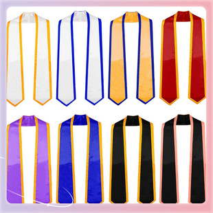 ✅ Graduation Season Ribbon Ceremonial Shoulder Strap 72inch Adult Standard Graduation Honor Award Pair