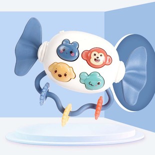 Baby Toys Puzzle Candy Rattle Music Teeth Gel 0-3 Years Old Hand Rattle Baby Rattle Toys