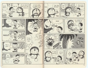 Doraemon комикс 8 костюм детский Классический английский комикс