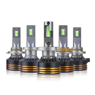 M8pro car led headlight 4300K warm white light h4 far and near light integrated headlight suitable for high-power copper tube