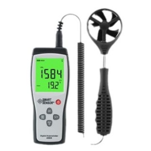 Xima As836 Split Anemometer Wind Temperature Digital Display Handheld Impeller Anemometer Industrial Grade