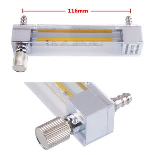 Glass rotameter gas air float gas liquid micro flow rate rot float liquid plate body fluid