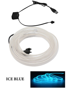 Car led decorative atmosphere light car cold light interior modification strip USB car interior atmosphere light light wire suit