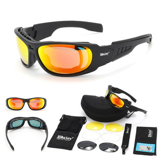 daisy c6 tactical shooting goggles explosion-proof windproof glasses military fans night vision impact-resistant motorcycle goggles