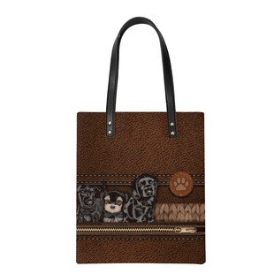 Laitu printed satchel handbag flower butterfly women's bag New PU shoulder bag women's handbag one-piece delivery