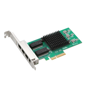 Сервер PCI-E 4 гигабитные сетевые карты Qunhui сходятся на рабочем столе I350AM4 soft routs esxi Sea Spider
