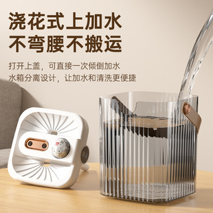 new air double jet humidifier usb large capacity home dormitory bedroom office desktop atmosphere lamp humidifier