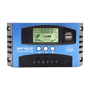 Cross-border factory for 30-100AMPPT solar controller automatic focusing current high efficiency charge and discharge current display