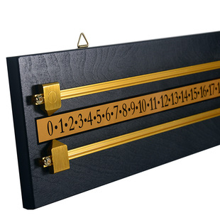 Billiard table shuffleboard table accessories billiard scoreboard solid wood metal scoreboard scoring bar scoring string s