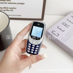 Q3308pro cross-border mini bluetooth three card multi-function machine color screen camera button straight plate spare small mobile phone