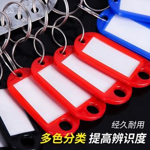 Key Plate Thickened Stainless Steel Marker Key Plate Key Storage Management Key Ring