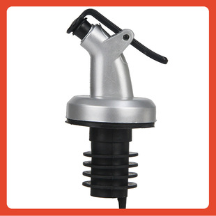 △ Pour oil nozzle silicone kitchen oil bottle nozzle vinegar soy sauce wine bottle olive oil bottle does not drip guide seasoning bottle cap