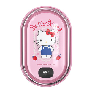 Sanrio HelloKity Big Ear Dog Cool Luomi Hand Warmer New Charging Treasure Portable Small Cute Big Face