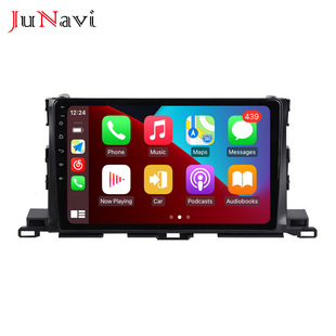 Suitable for Toyota Highlander 15-18 Android large screen high-definition LCD display Bluetooth wireless Carplay