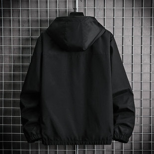Jacket Men's Autumn and Winter Youth Men's Jacket Korean Fashionable fleece-lined Thickened Men's Hooded Cotton-padded Jacket Thin Thick Optional