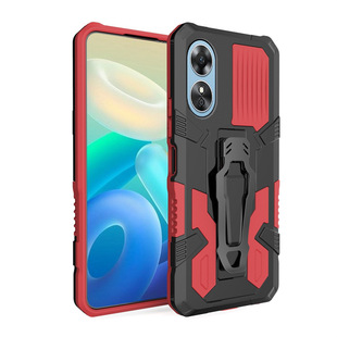 For OPPO A18 Mecha Warrior Phone Case A38 Full Coverage A78 Bracket A58 Anti-fall A57 Protective Case F21P