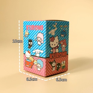 Sanrio Blind Box ручной милые сказочные темы Мелотти Цветная коробка номер украшение девушки подарок на день рождения