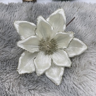 Christmas Flower Decorations Handmade Christmas Tree Accessories Artificial Flowers Modern Simple Christmas Flowers Home Decoration Christmas Flowers
