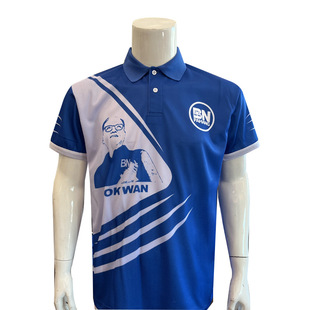 Polo Shirt Custom Sublimation Malaysian Election Shirt 160g Election Service Short-Sleeved T-Shirt Advertising Shirt Custom