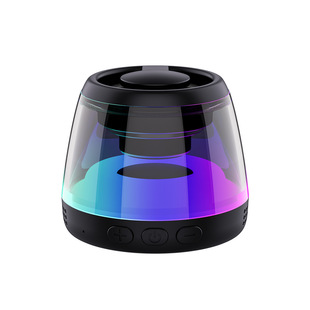 Cross-border Explosions Magnetic Speaker Mobile Phone Holder Portable RGB Light Bluetooth Audio Subwoofer Outdoor TWS Speaker